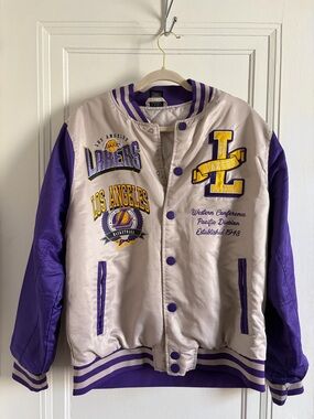 Los Angeles Lakers Varsity Bomber Jacket